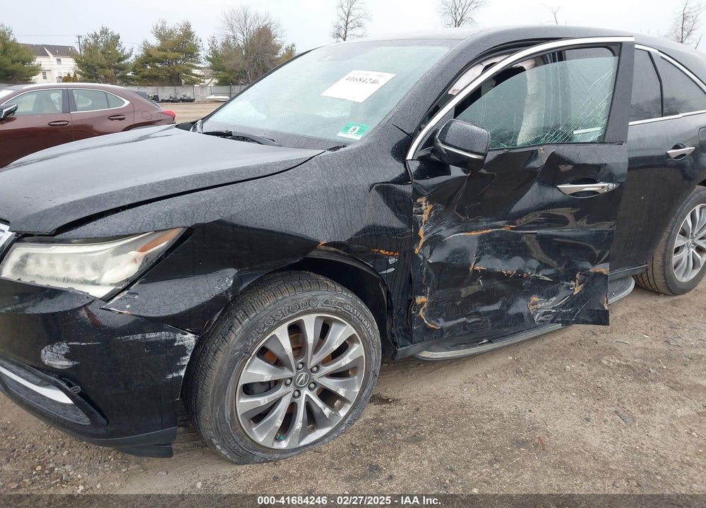 2015 ACURA MDX VIN: 5FRYD4H49FB028801