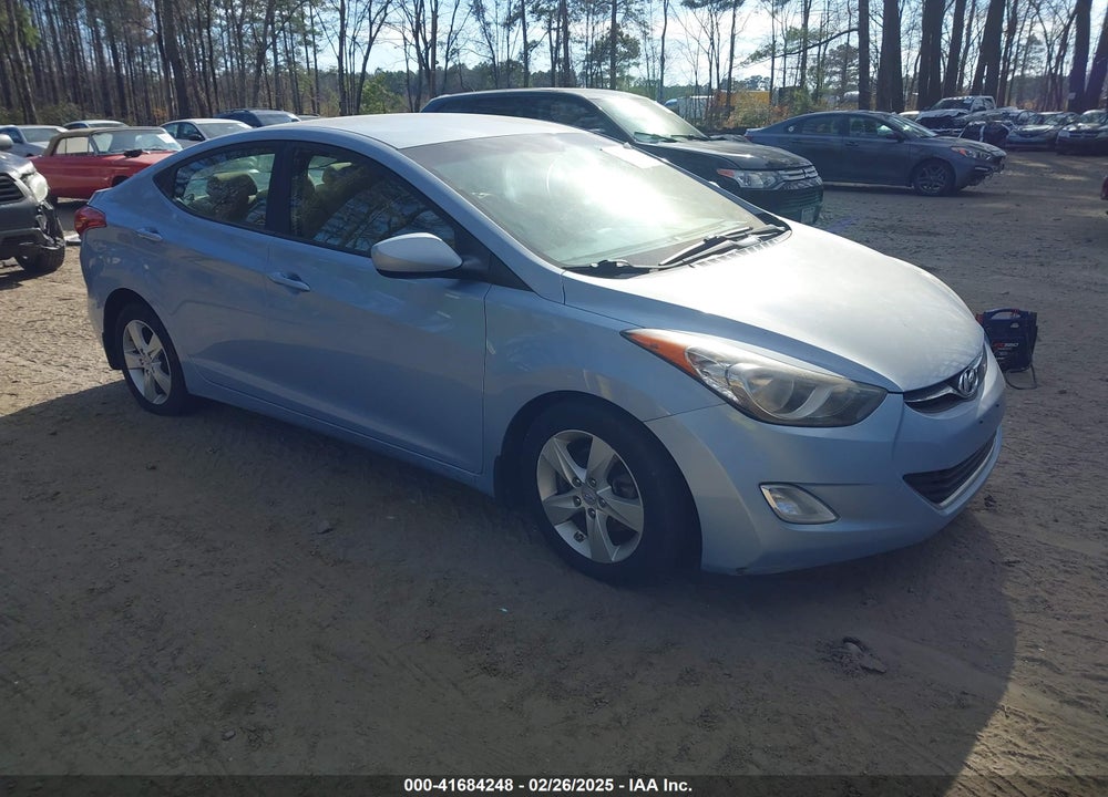 2013 HYUNDAI ELANTRA GLS VIN: KMHDH4AE0DU495418