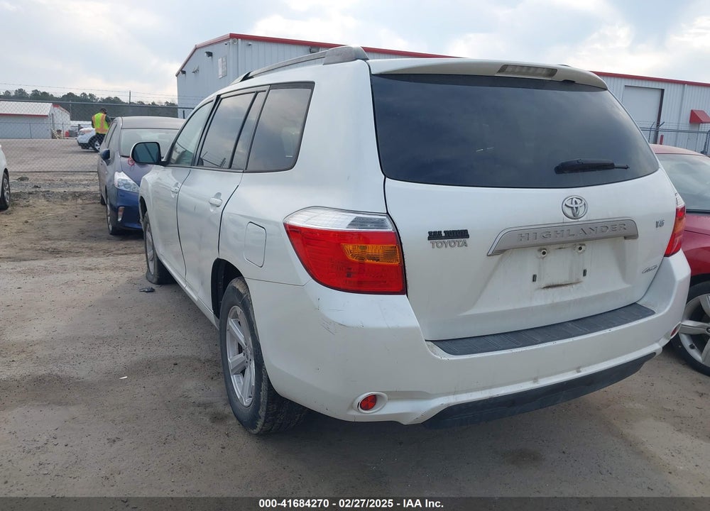 2009 TOYOTA HIGHLANDER VIN: JTEES41A492132738
