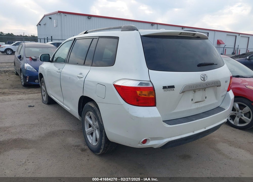 2009 TOYOTA HIGHLANDER VIN: JTEES41A492132738