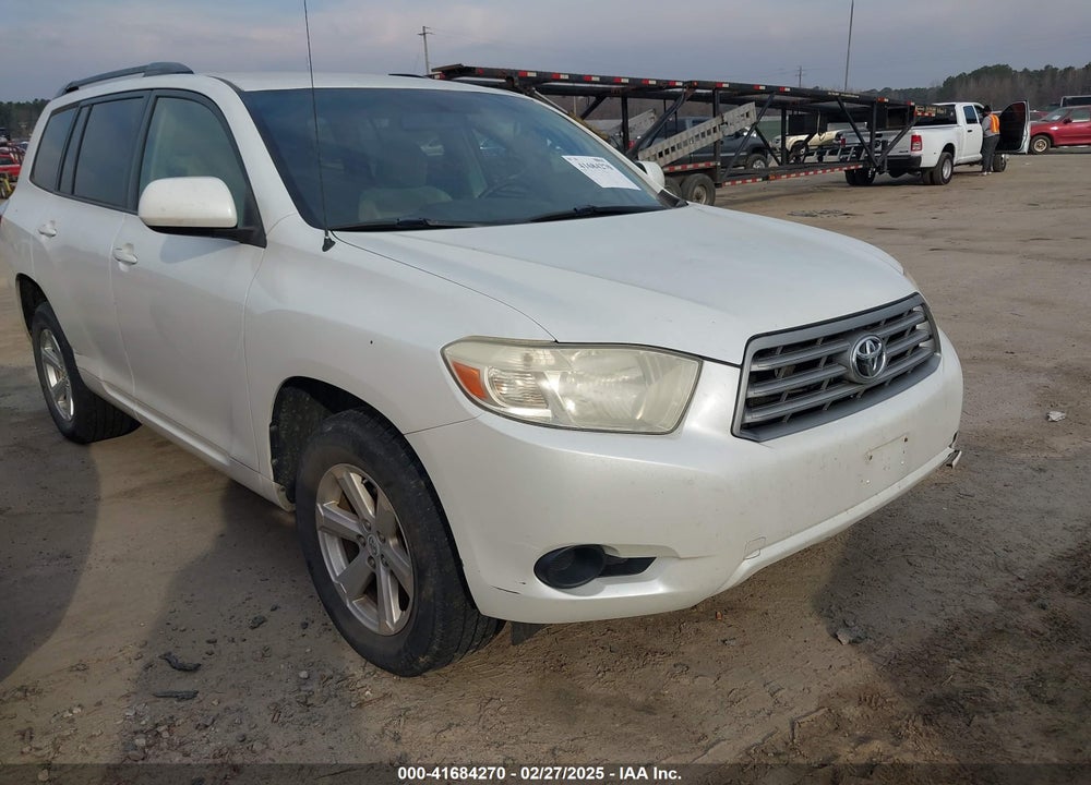 2009 TOYOTA HIGHLANDER VIN: JTEES41A492132738