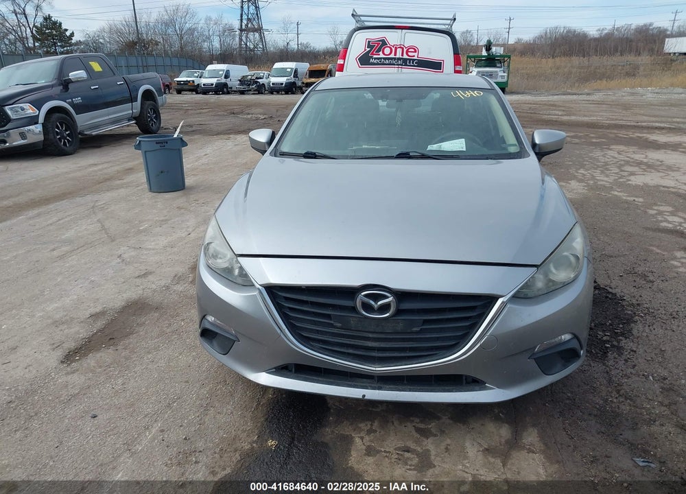 2016 MAZDA MAZDA3 VIN: JM1BM1U7XG1333871