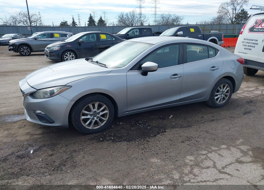 2016 MAZDA MAZDA3 VIN: JM1BM1U7XG1333871