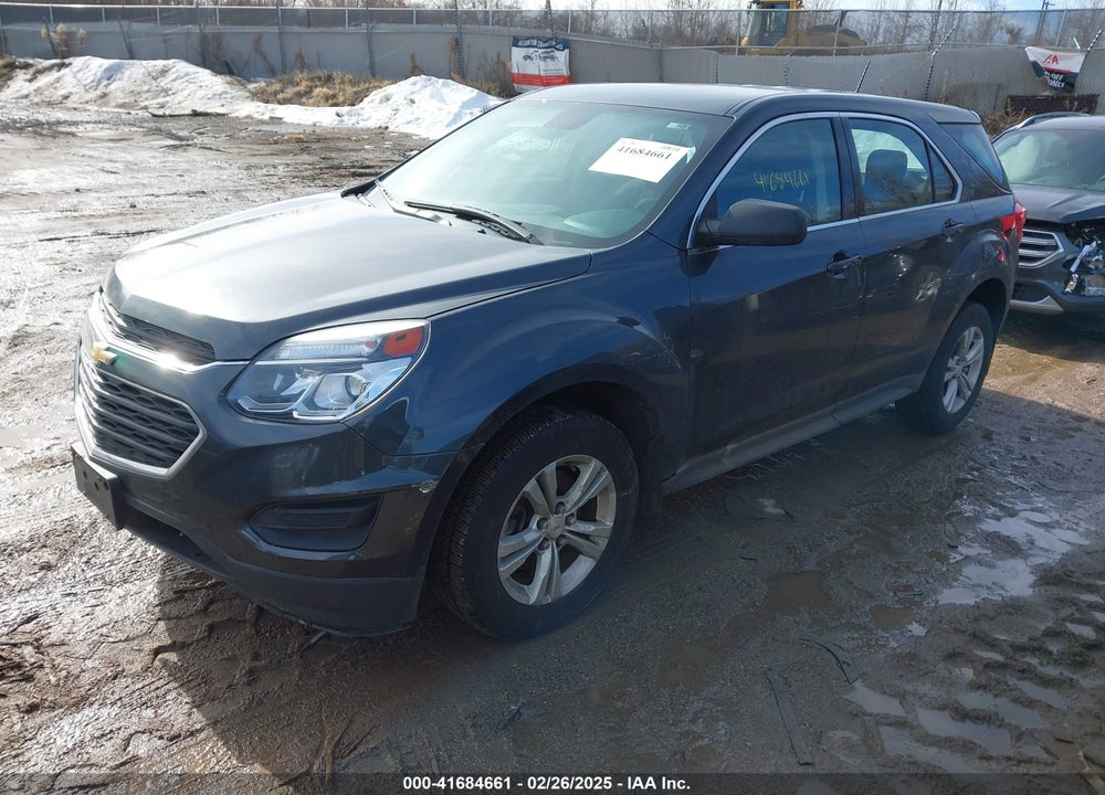 2017 CHEVROLET EQUINOX LS VIN: 2GNALBEK6H1604838