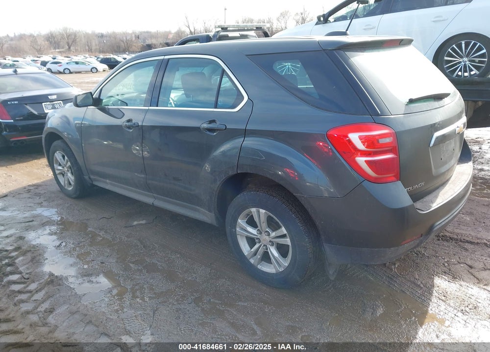 2017 CHEVROLET EQUINOX LS VIN: 2GNALBEK6H1604838