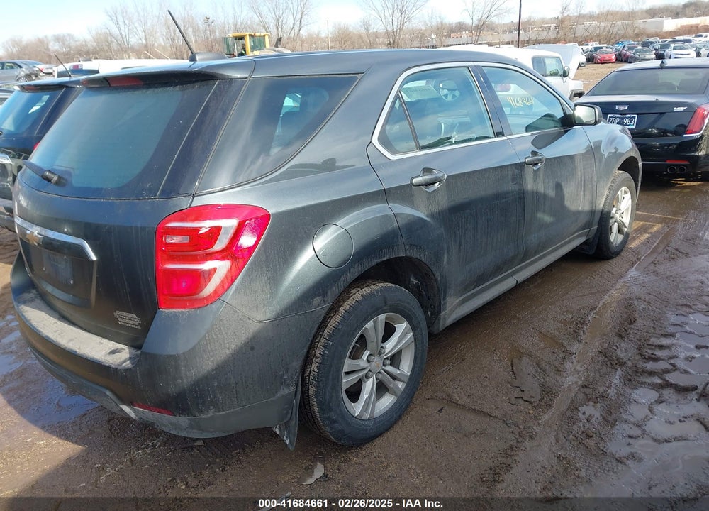 2017 CHEVROLET EQUINOX LS VIN: 2GNALBEK6H1604838