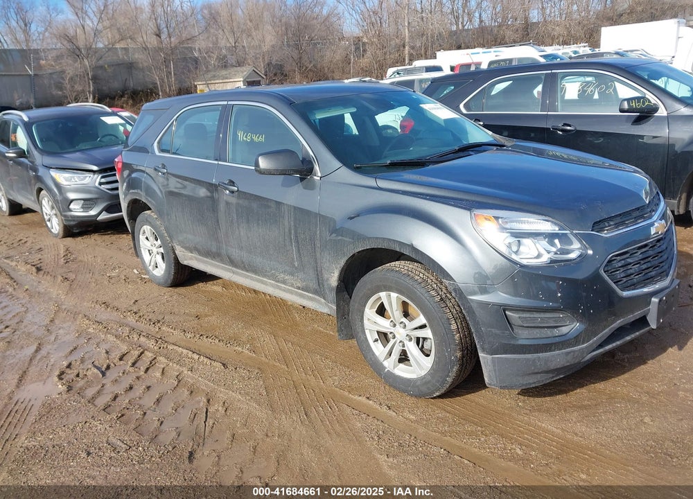 2017 CHEVROLET EQUINOX LS VIN: 2GNALBEK6H1604838