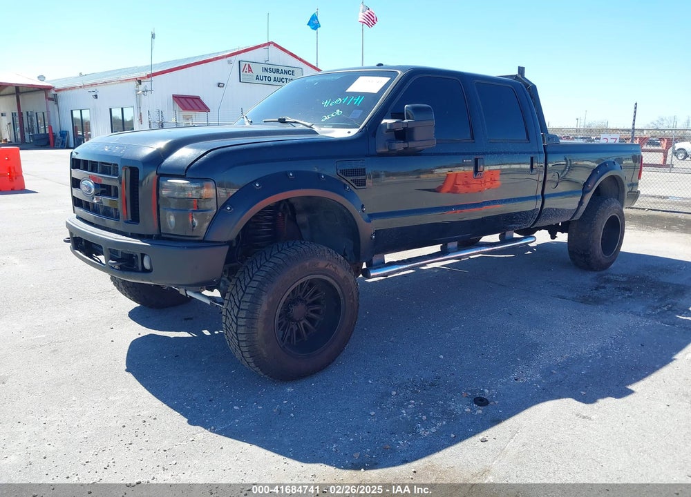 2008 FORD F-250 FX4/HARLEY-DAVIDSON/KING RANCH/LARIAT/XL/XLT VIN: 1FTSW21R38EA03943