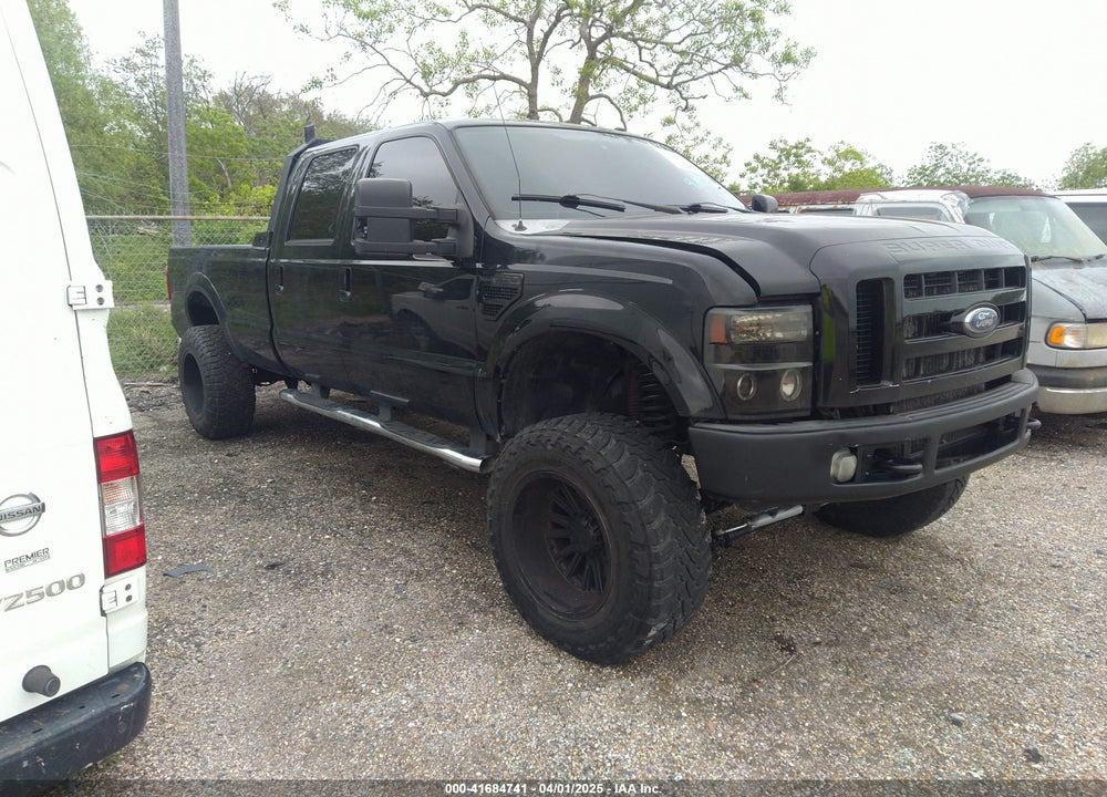 2008 FORD F-250 FX4/HARLEY-DAVIDSON/KING RANCH/LARIAT/XL/XLT VIN: 1FTSW21R38EA03943