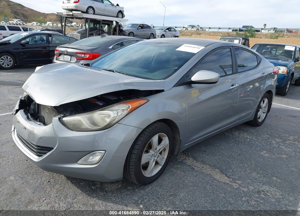 2013 HYUNDAI ELANTRA VIN: KMHDH4AE0DU891381