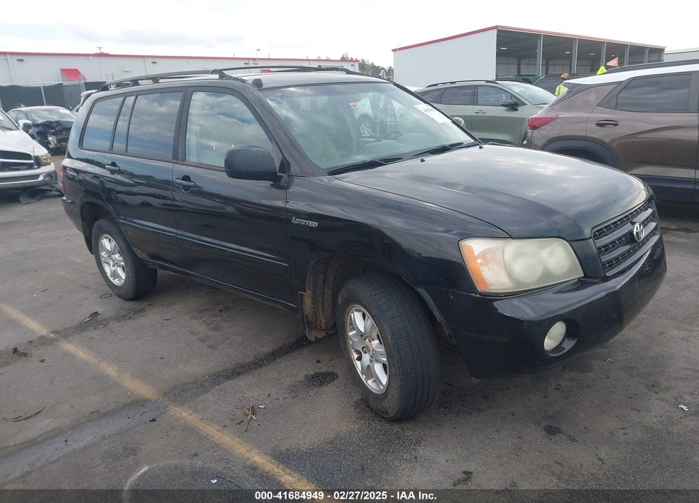 2002 TOYOTA HIGHLANDER LIMITED V6 VIN: JTEHF21A120042728