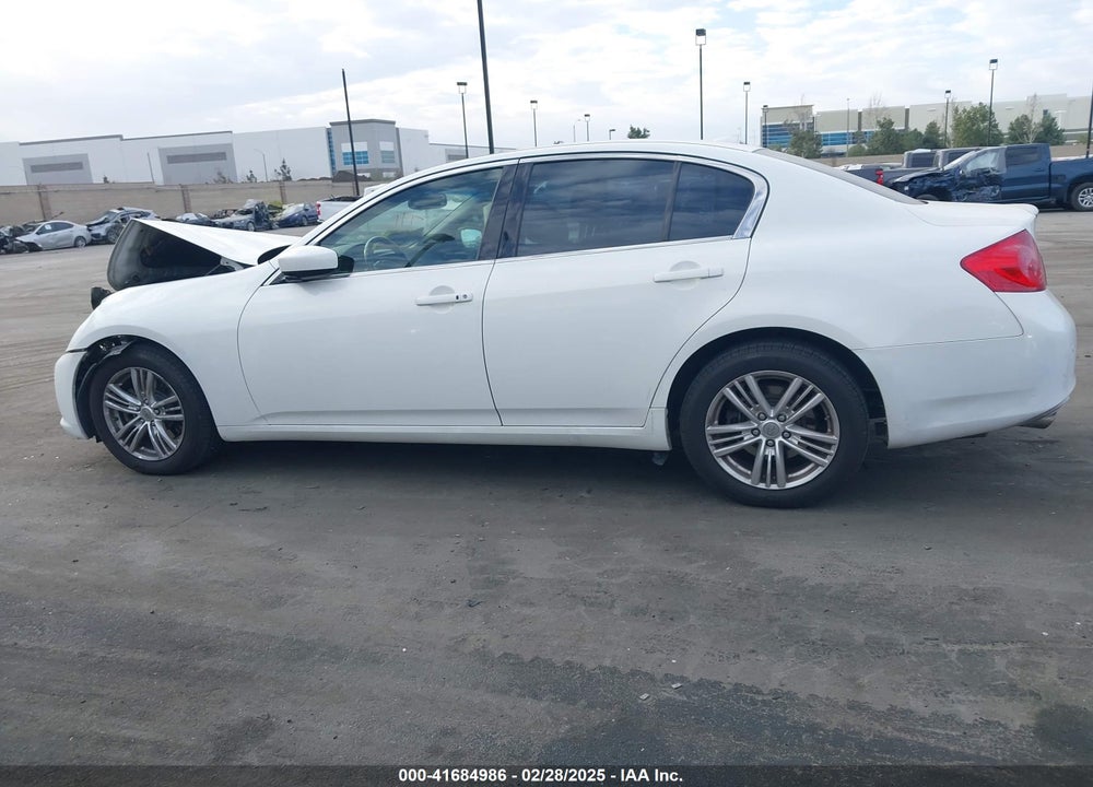 2013 INFINITI G37X VIN: JN1CV6AR5DM760540