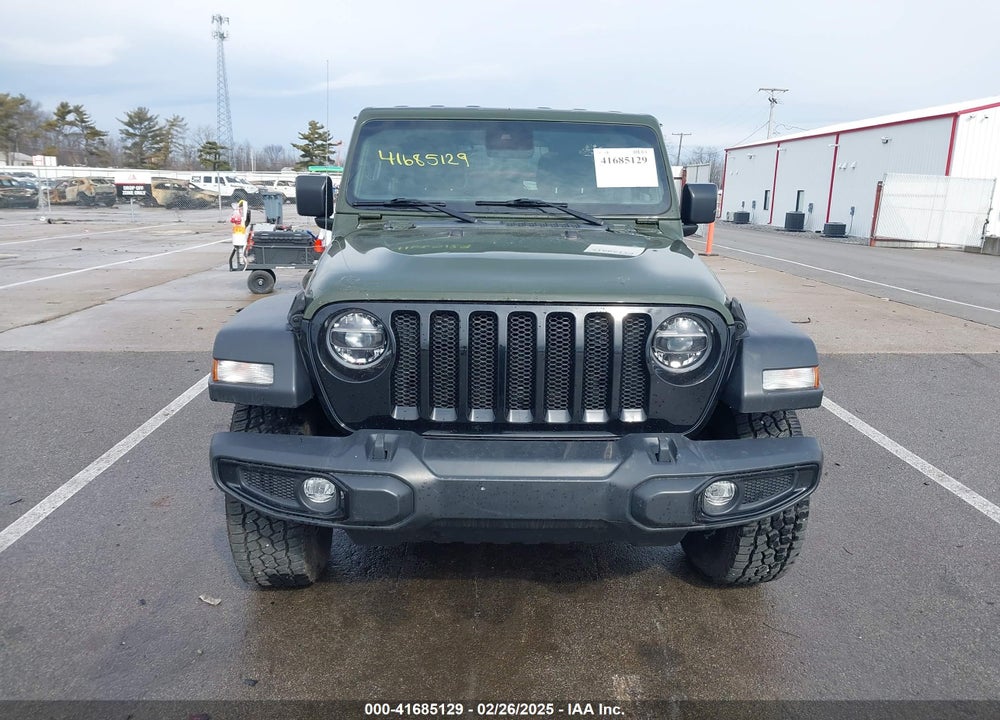 2021 JEEP WRANGLER UNLIMITED WILLYS 4X4 VIN: 1C4HJXDG6MW743152
