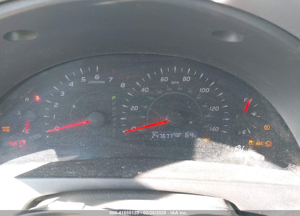 2008 TOYOTA CAMRY LE VIN: 4T1BE46K88U745959