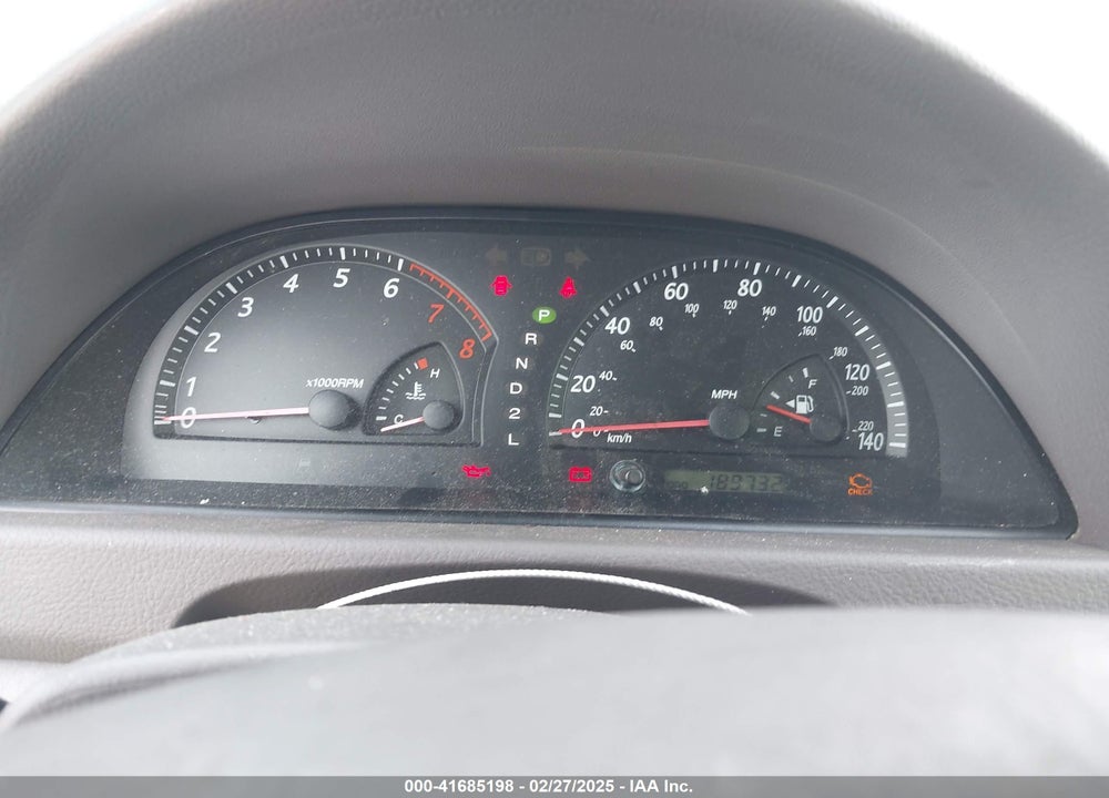 2003 TOYOTA CAMRY XLE VIN: JTDBE30K030158968
