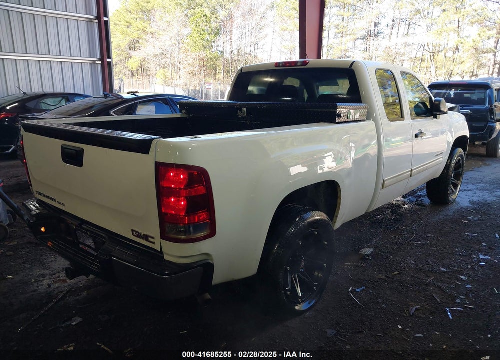 2009 GMC SIERRA 1500 VIN: 1GTEK29J19Z289356