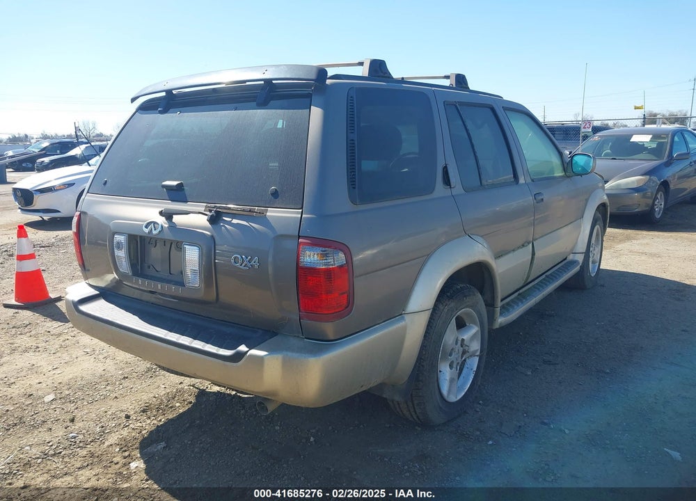 2001 INFINITI QX4 LUXURY VIN: JNRDR09Y11W220438