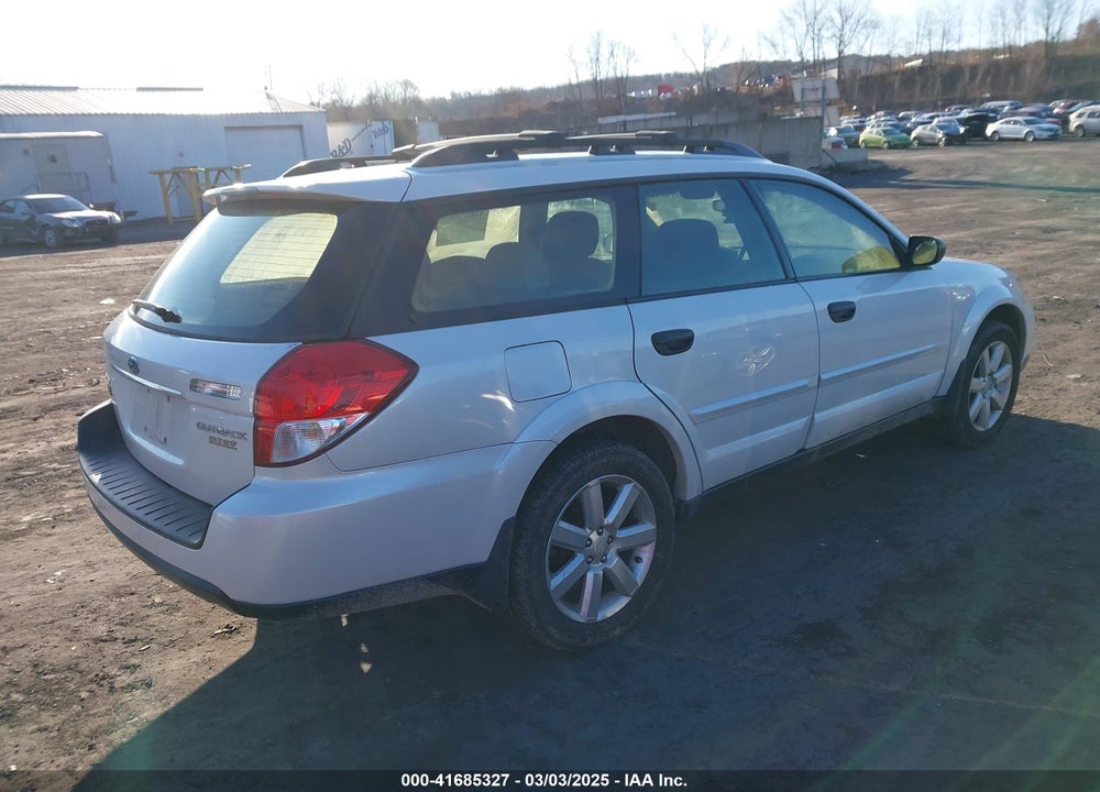 2009 SUBARU OUTBACK 2.5I VIN: 4S4BP61C097333492