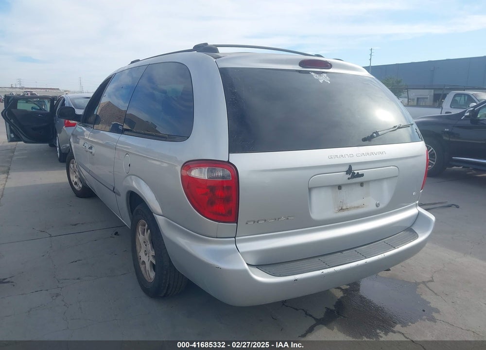 2002 DODGE GRAND CARAVAN EX VIN: 2B8GP74L12R522101