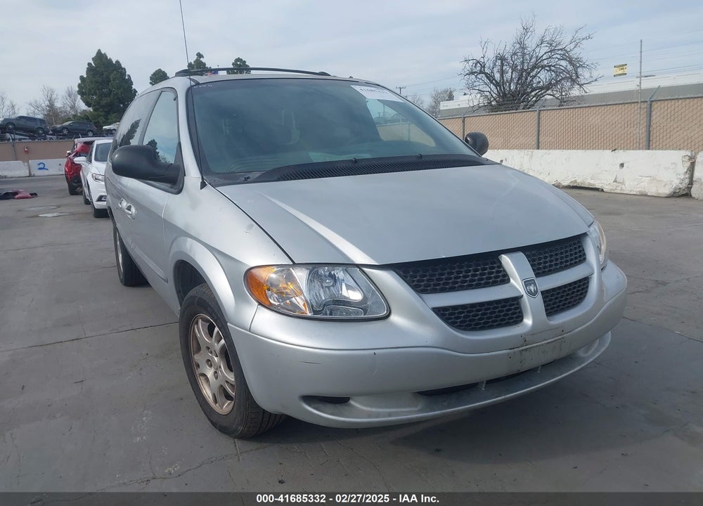 2002 DODGE GRAND CARAVAN EX VIN: 2B8GP74L12R522101
