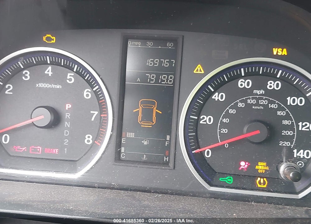 2008 HONDA CR-V EX VIN: 5J6RE48548L008932