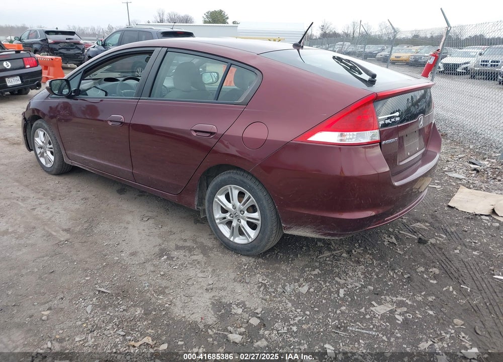 2011 HONDA INSIGHT EX VIN: JHMZE2H70BS010765