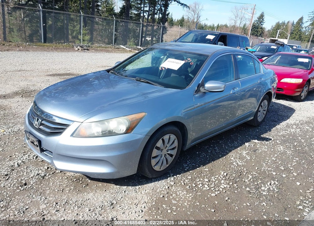 2011 HOND ACCORD SEDAN LX AUTO VIN: 1HGCP2F3XBA077754