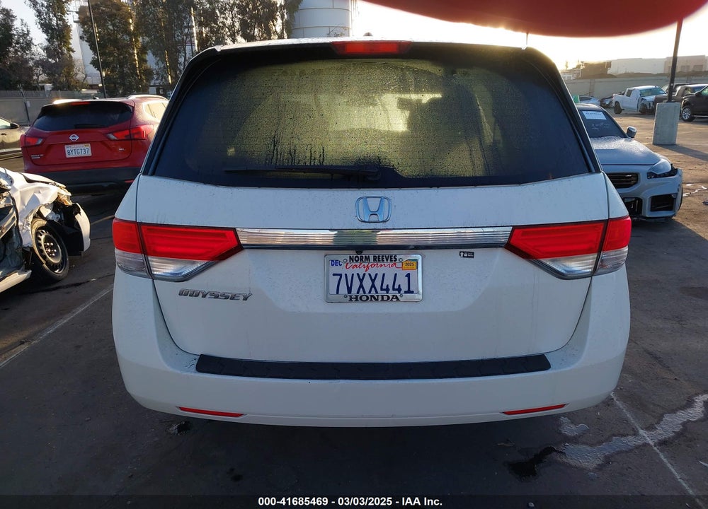 2016 HONDA ODYSSEY VIN: 5FNRL5H61GB146438