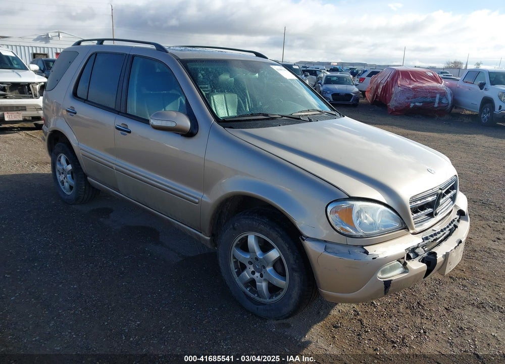 2002 MERCEDES-BENZ ML 500 VIN: 4JGAB75E02A310556
