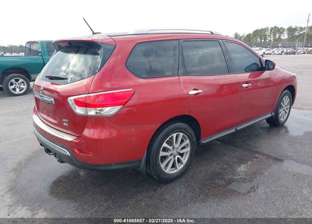 2016 NISSAN PATHFINDER SV VIN: 5N1AR2MMXGC658433