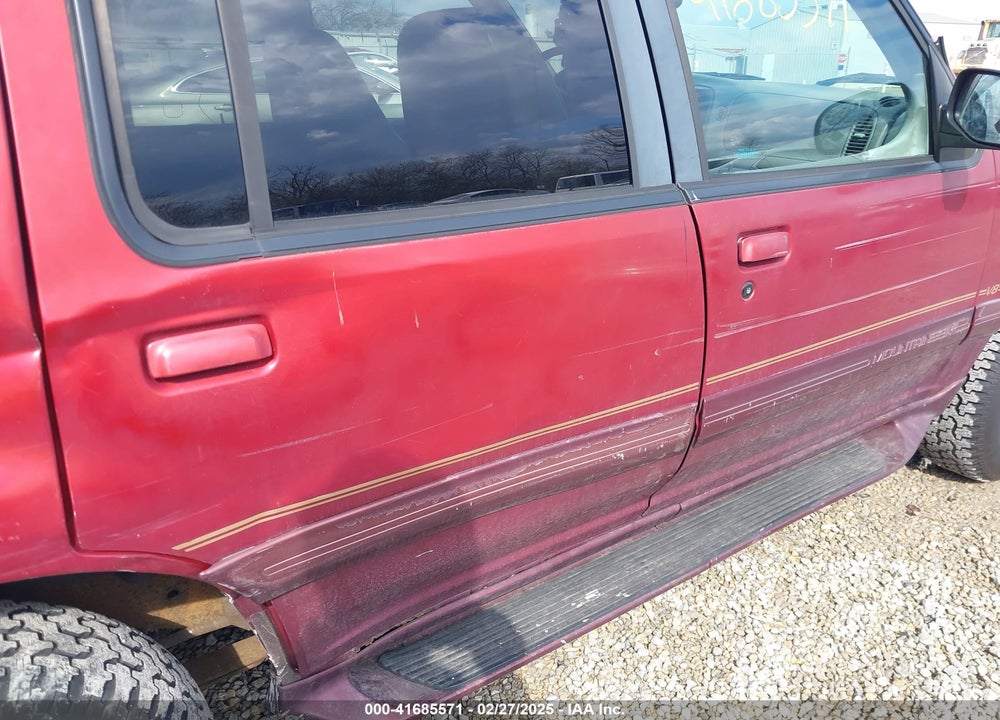 1998 MERCURY MOUNTAINEER VIN: 4M2ZU55P8WUJ07579