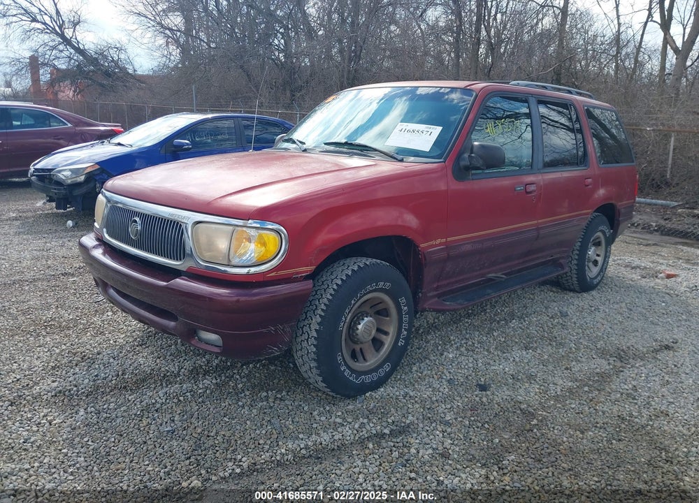 1998 MERCURY MOUNTAINEER VIN: 4M2ZU55P8WUJ07579