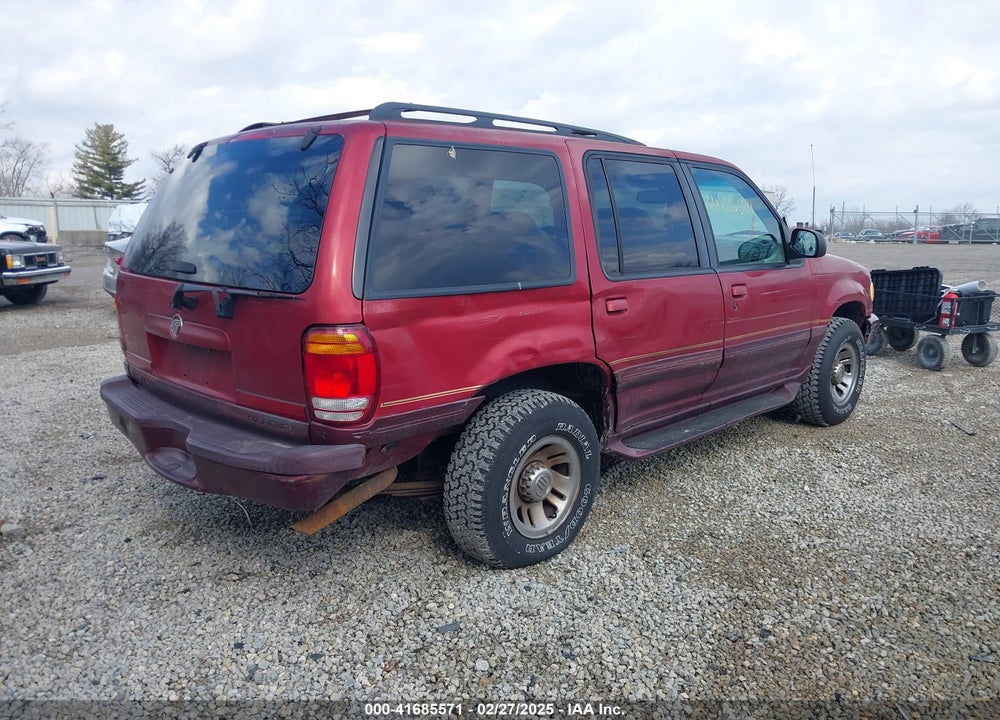 1998 MERCURY MOUNTAINEER VIN: 4M2ZU55P8WUJ07579