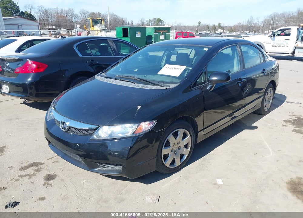 2010 HONDA CIVIC LX VIN: 2HGFA1F5XAH578881