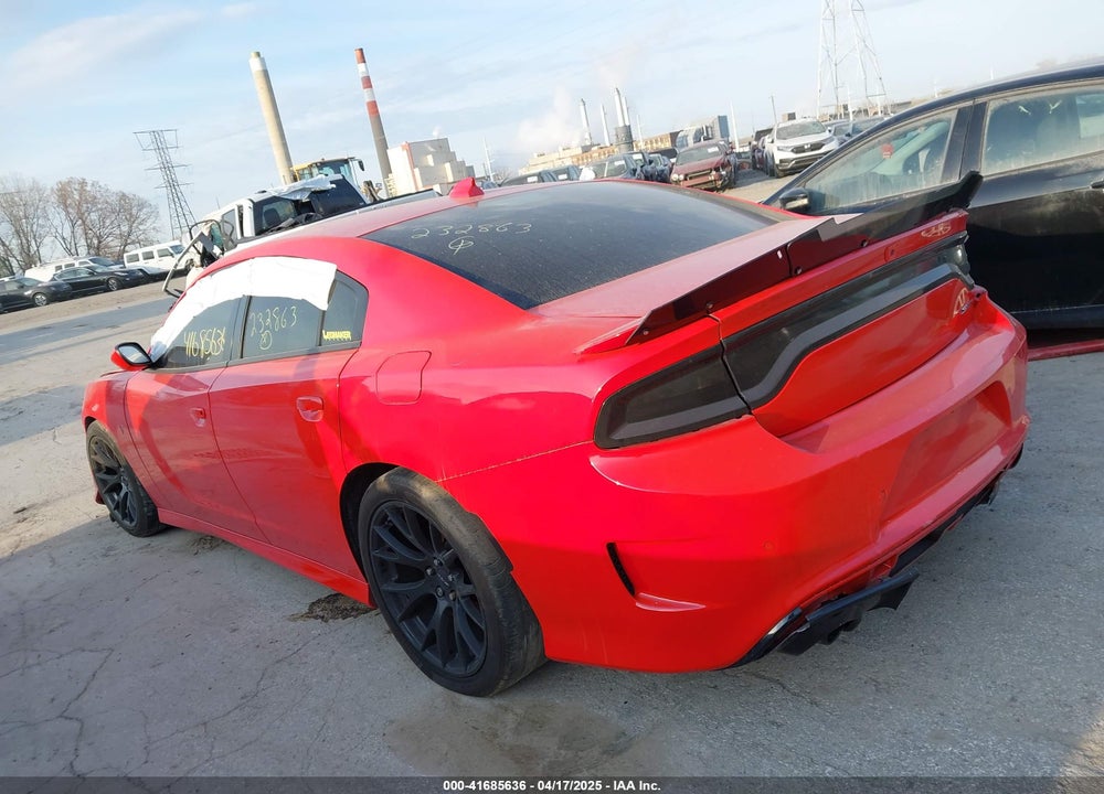 2016 DODGE CHARGER VIN: 2C3CDXL9XGH232863
