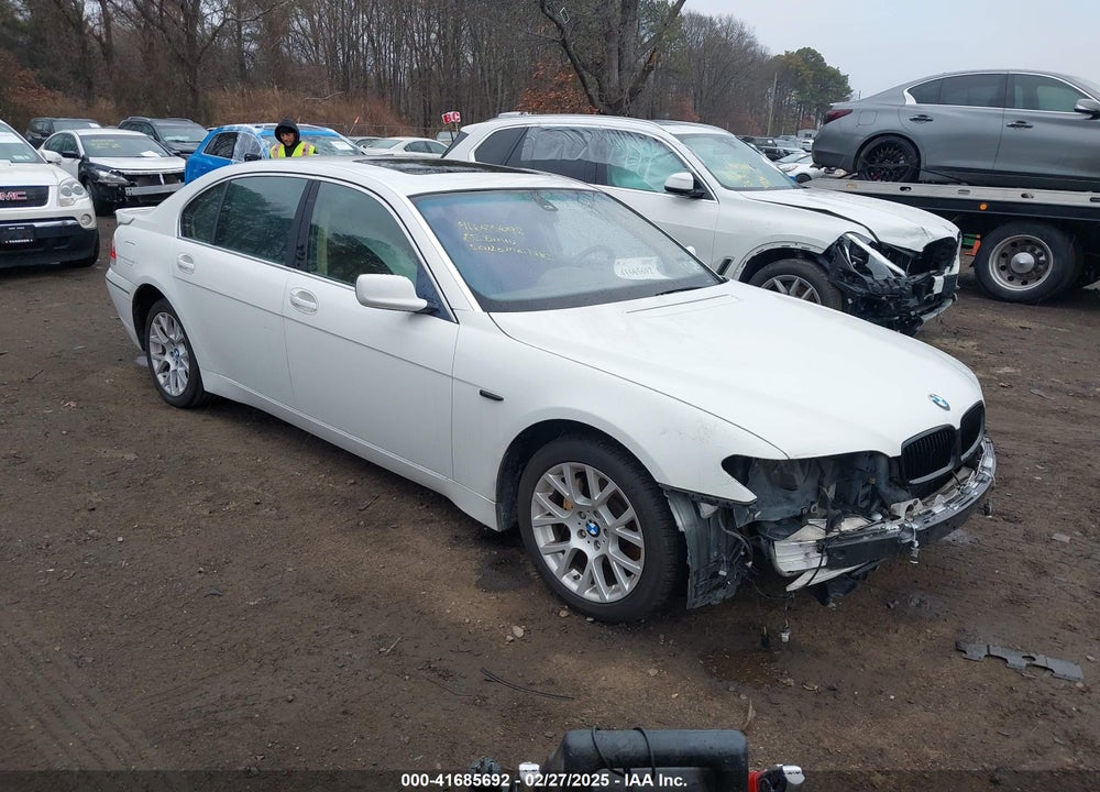 2002 BMW 745LI VIN: WBAGN634X2DR04335
