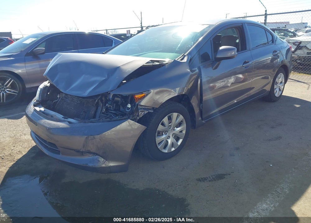 2012 HONDA CIVIC VIN: 19XFB2F53CE359793