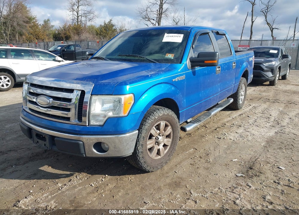 2009 FORD F-150 VIN: 1FTRW12869FA40558