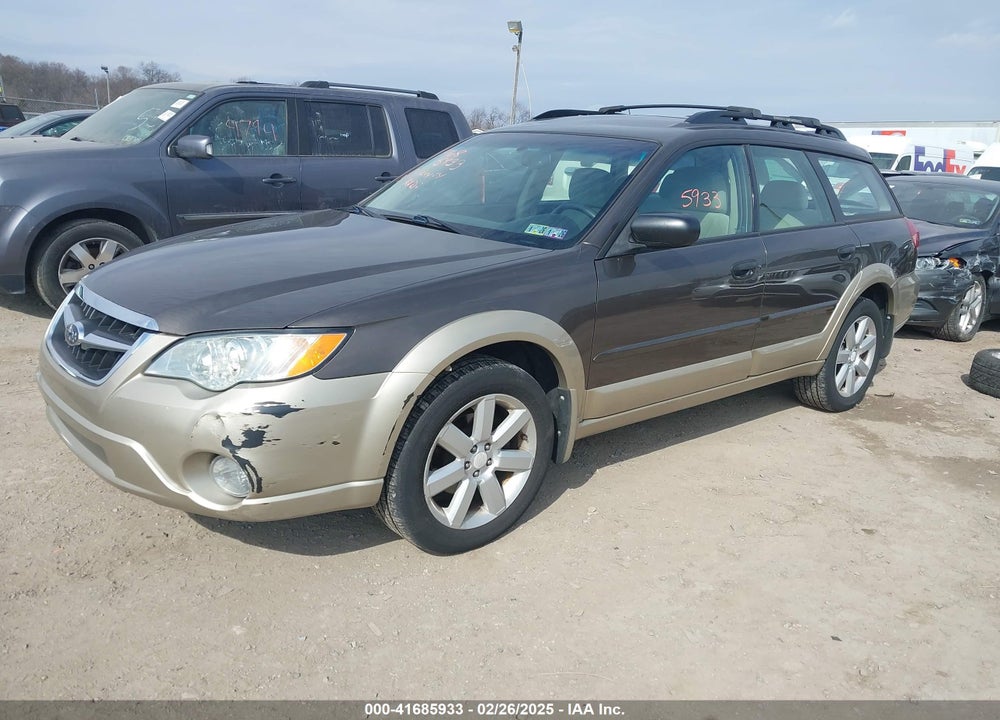 2008 SUBARU OUTBACK 2.5I/2.5I L.L. BEAN EDITION VIN: 4S4BP61C287349840
