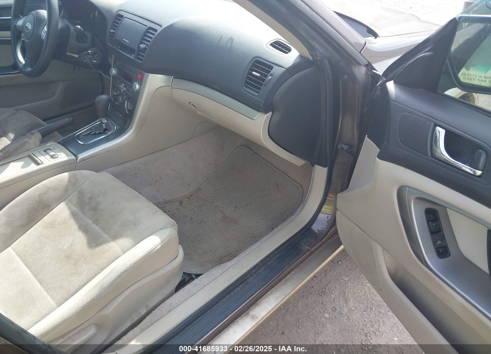 2008 SUBARU OUTBACK 2.5I/2.5I L.L. BEAN EDITION VIN: 4S4BP61C287349840