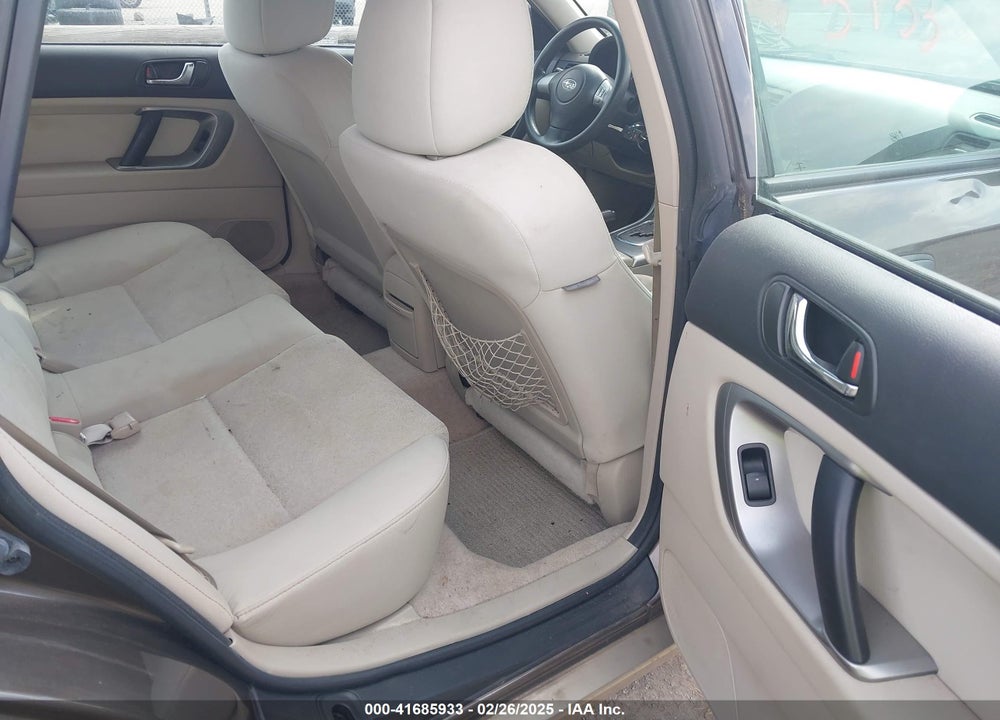 2008 SUBARU OUTBACK 2.5I/2.5I L.L. BEAN EDITION VIN: 4S4BP61C287349840