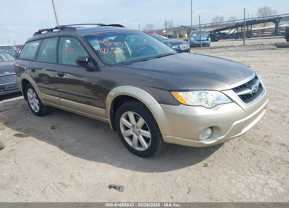 2008 SUBARU OUTBACK 2.5I/2.5I L.L. BEAN EDITION VIN: 4S4BP61C287349840