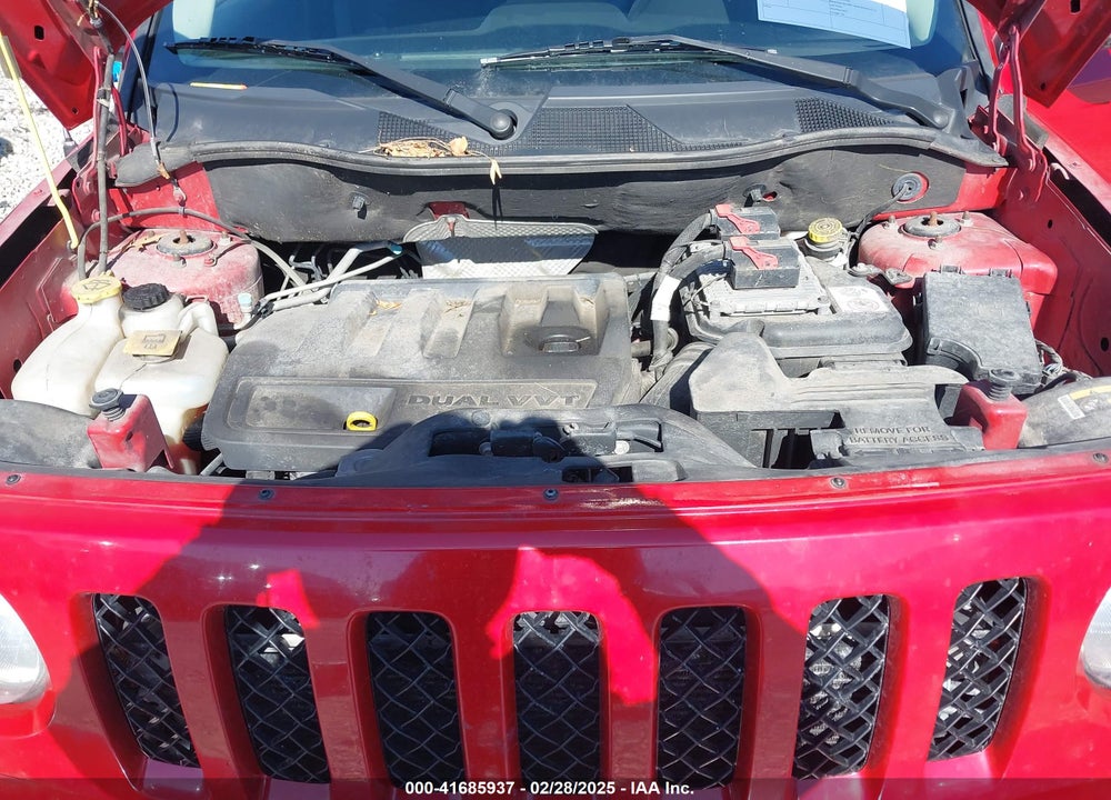 2016 JEEP PATRIOT VIN: 1C4NJRBB5GD786810
