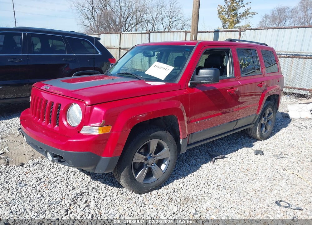 2016 JEEP PATRIOT VIN: 1C4NJRBB5GD786810