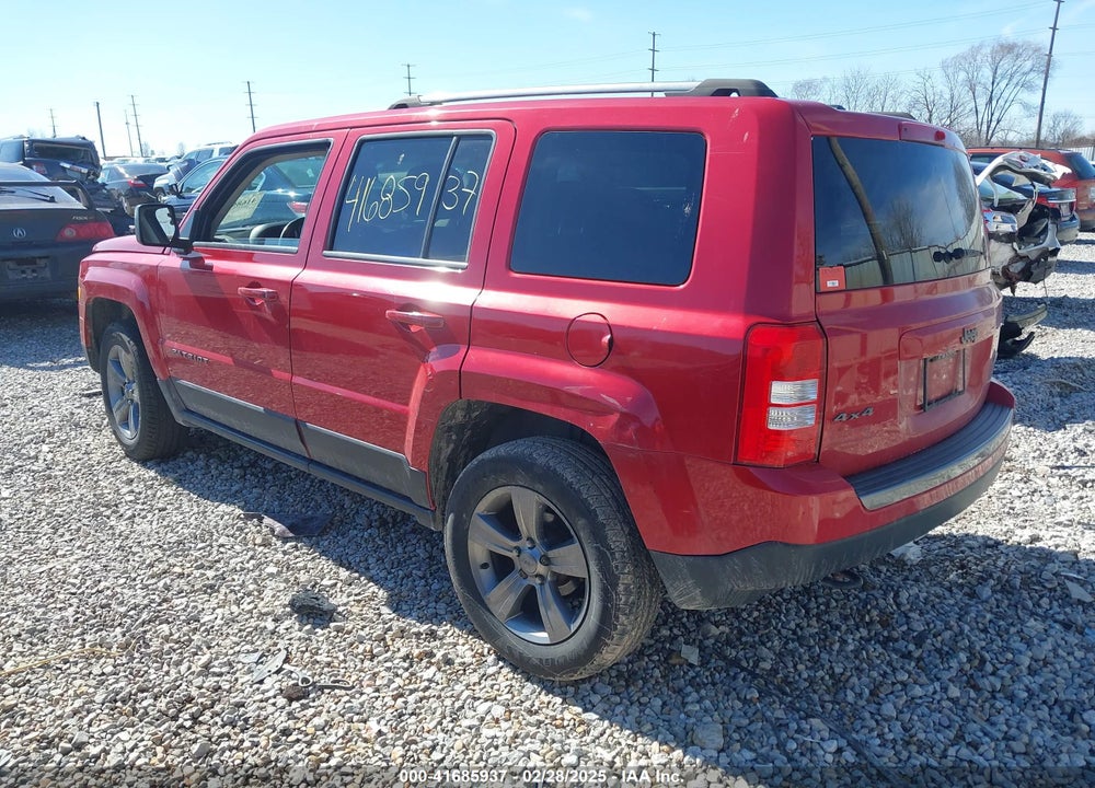2016 JEEP PATRIOT VIN: 1C4NJRBB5GD786810