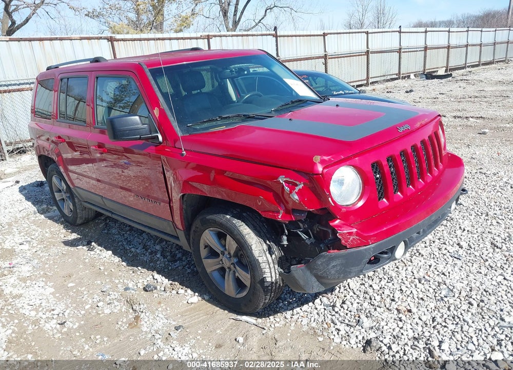 2016 JEEP PATRIOT VIN: 1C4NJRBB5GD786810