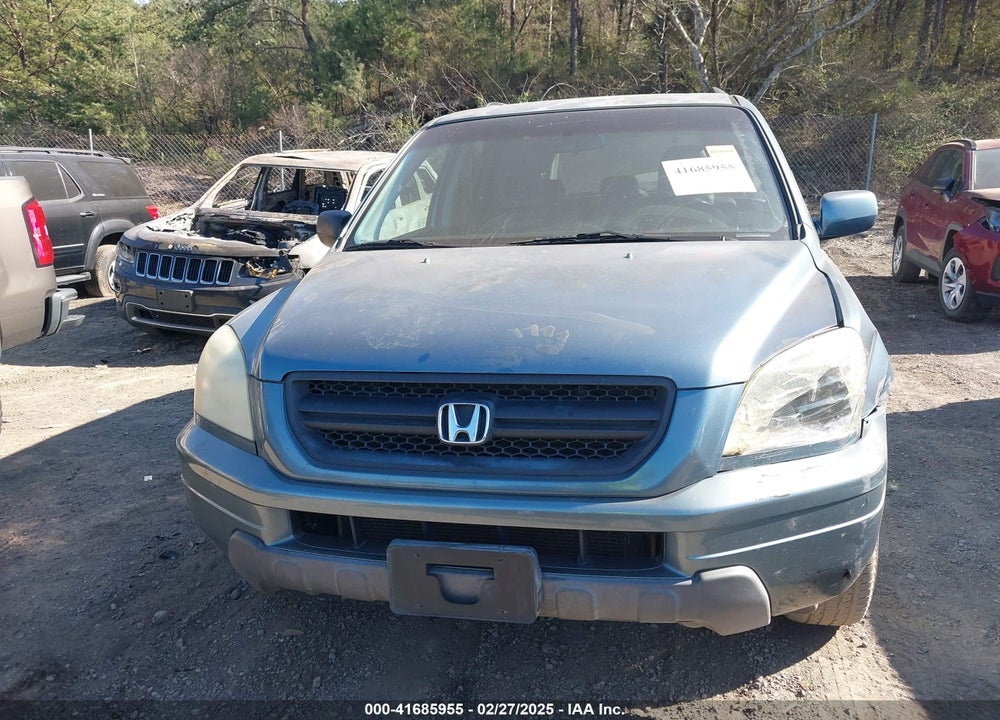 2005 HONDA PILOT EX-L VIN: 2HKYF18775H564103
