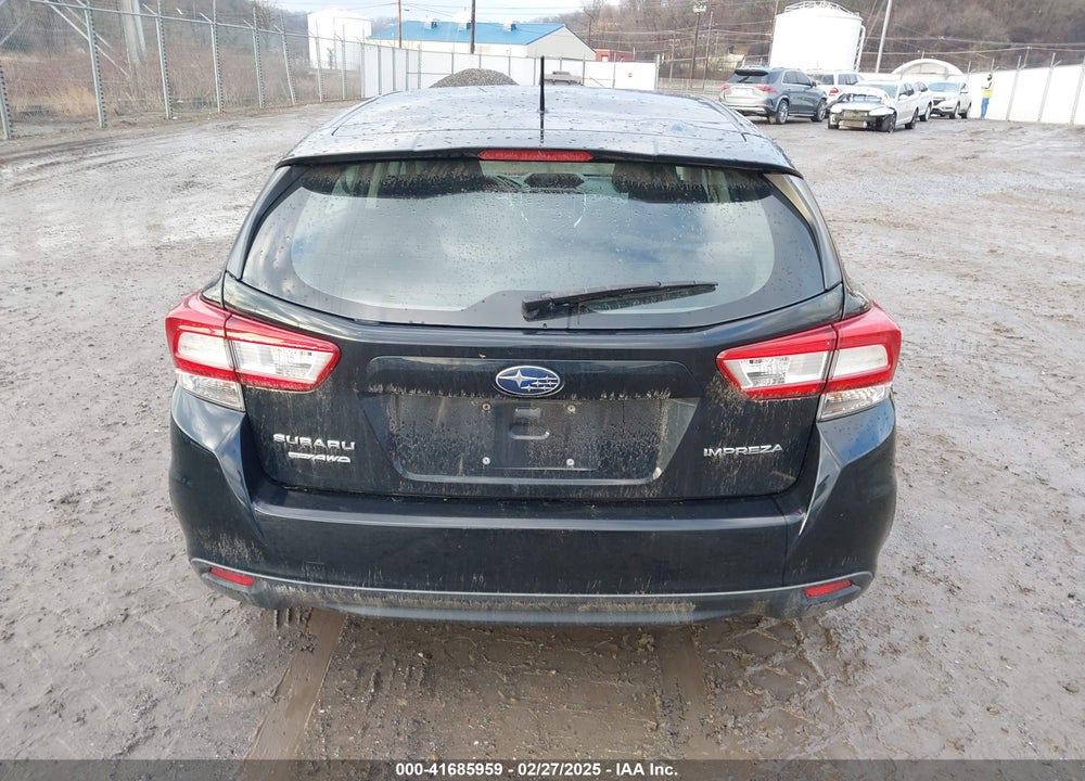 2018 SUBARU IMPREZA VIN: 4S3GTAA66J3712737