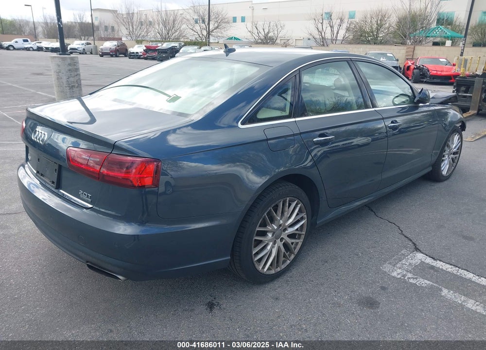 2016 AUDI A6 VIN: WAUGFAFC8GN008717