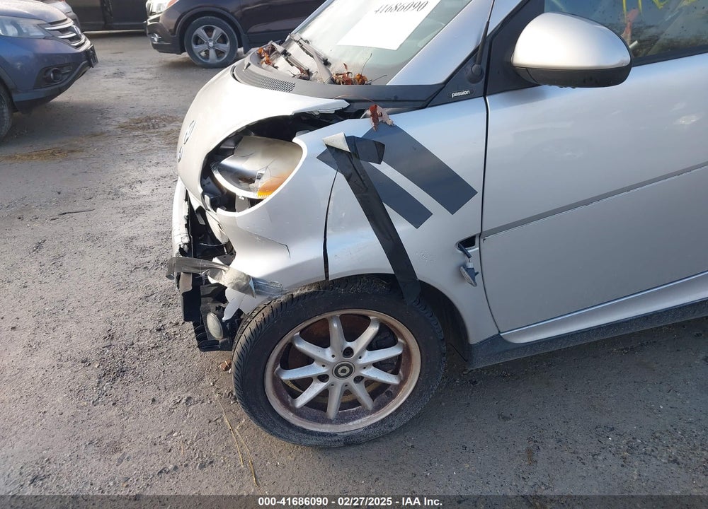 2008 SMART FORTWO PASSION/PURE VIN: WMEEJ31XX8K165572